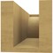 Ekena Millwork 4in. W x 4in. H x 12in. L Huntington Woodgrain TimberThane Rafter Tail, Primed Tan RFTUR04X04X12HUNRCPR - alternate 2